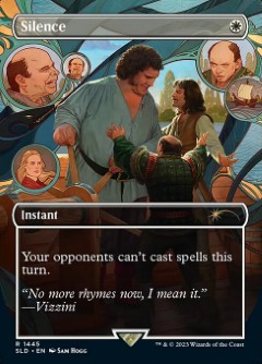Silence Secret Lair Drop - The Princess Bride Art